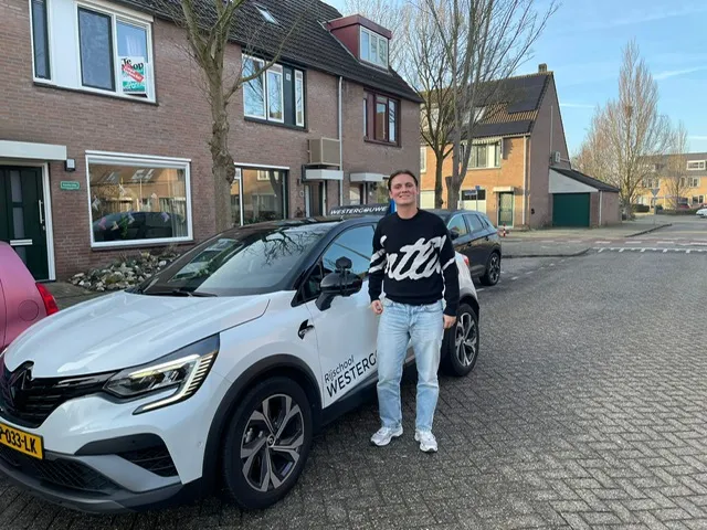 Geslaagd: Mart Bakker